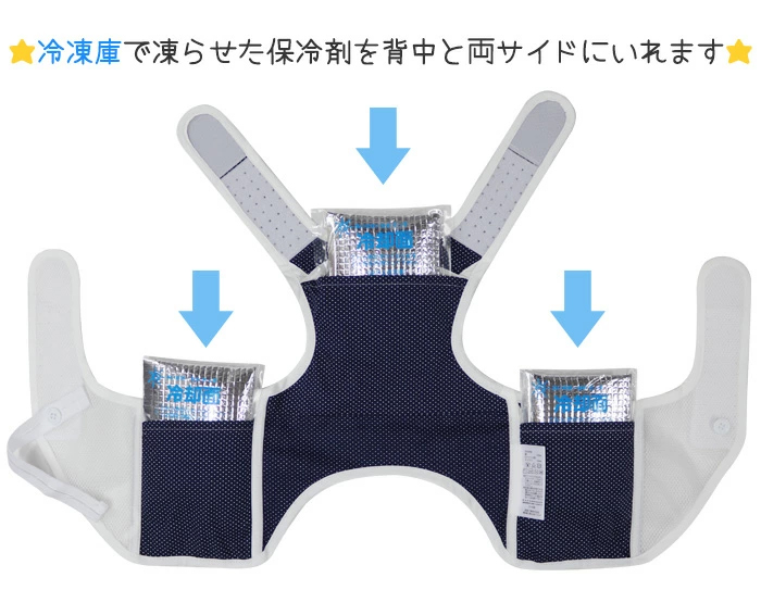 冷却ベスト　保冷剤　アイスパック
