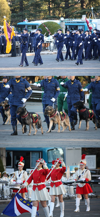 平成22年　警視庁　年頭部隊出動訓練