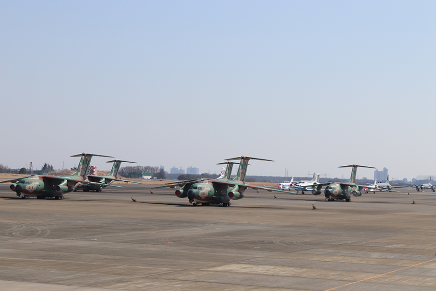 航空自衛隊　入間基地　大型輸送機　体験乗車