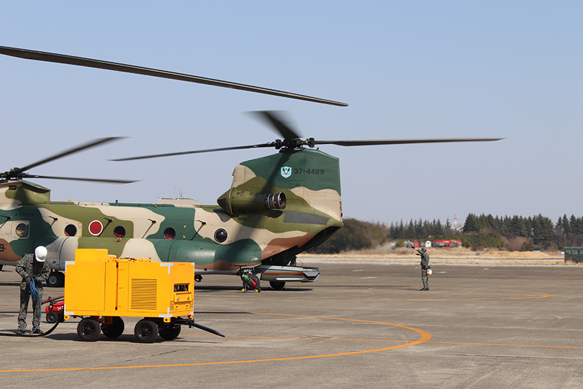 航空自衛隊　入間基地　大型輸送機　体験乗車