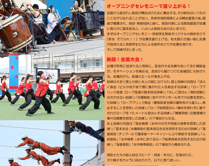 全国消防救助大会　39回　京都
