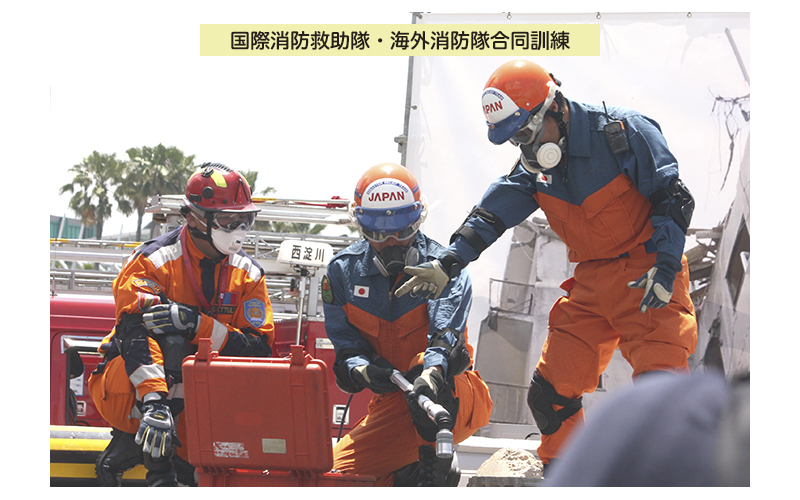 IFCAA 2016 消防防災　国際救助隊　合同訓練　大阪