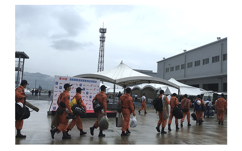 消防救助大会　46回　関東大会　山梨