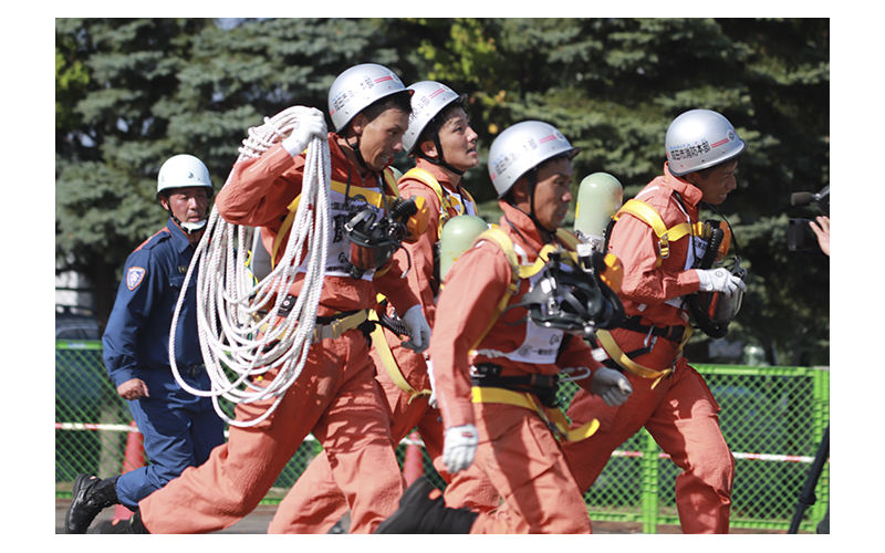 全国消防救助大会　51回　北海道　札幌