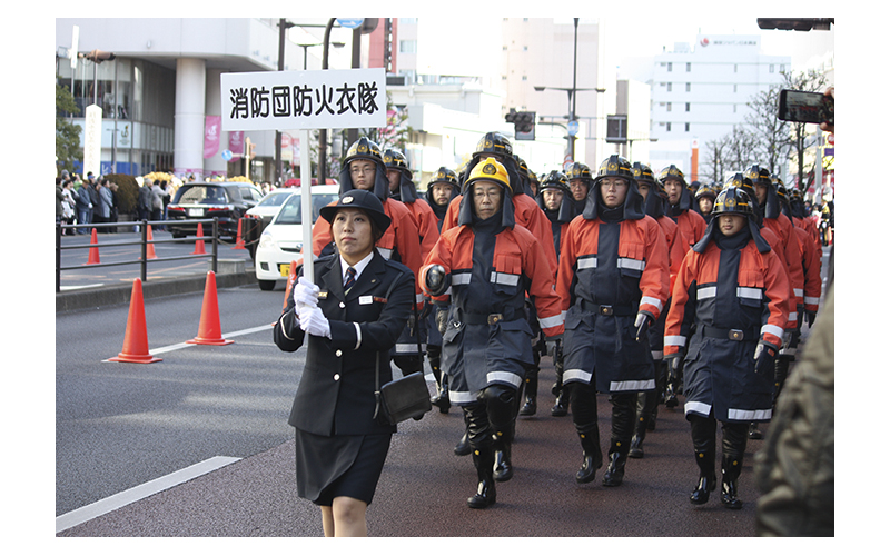 宇都宮市消防出初式　平成30年